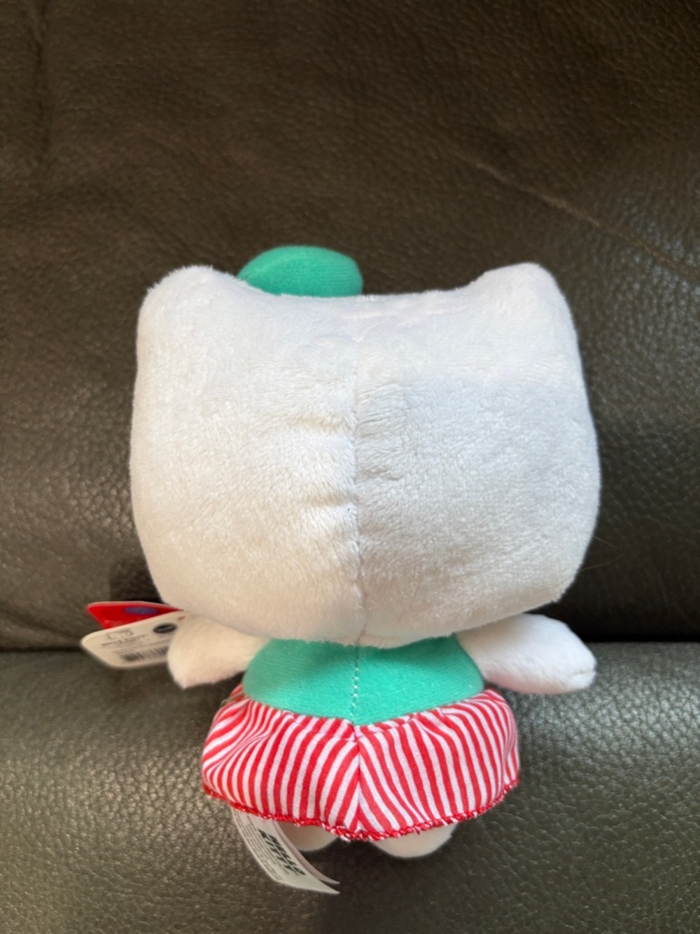 Hello kitty adorable plush in winter snowman dress red and green - Picture 4 of 6